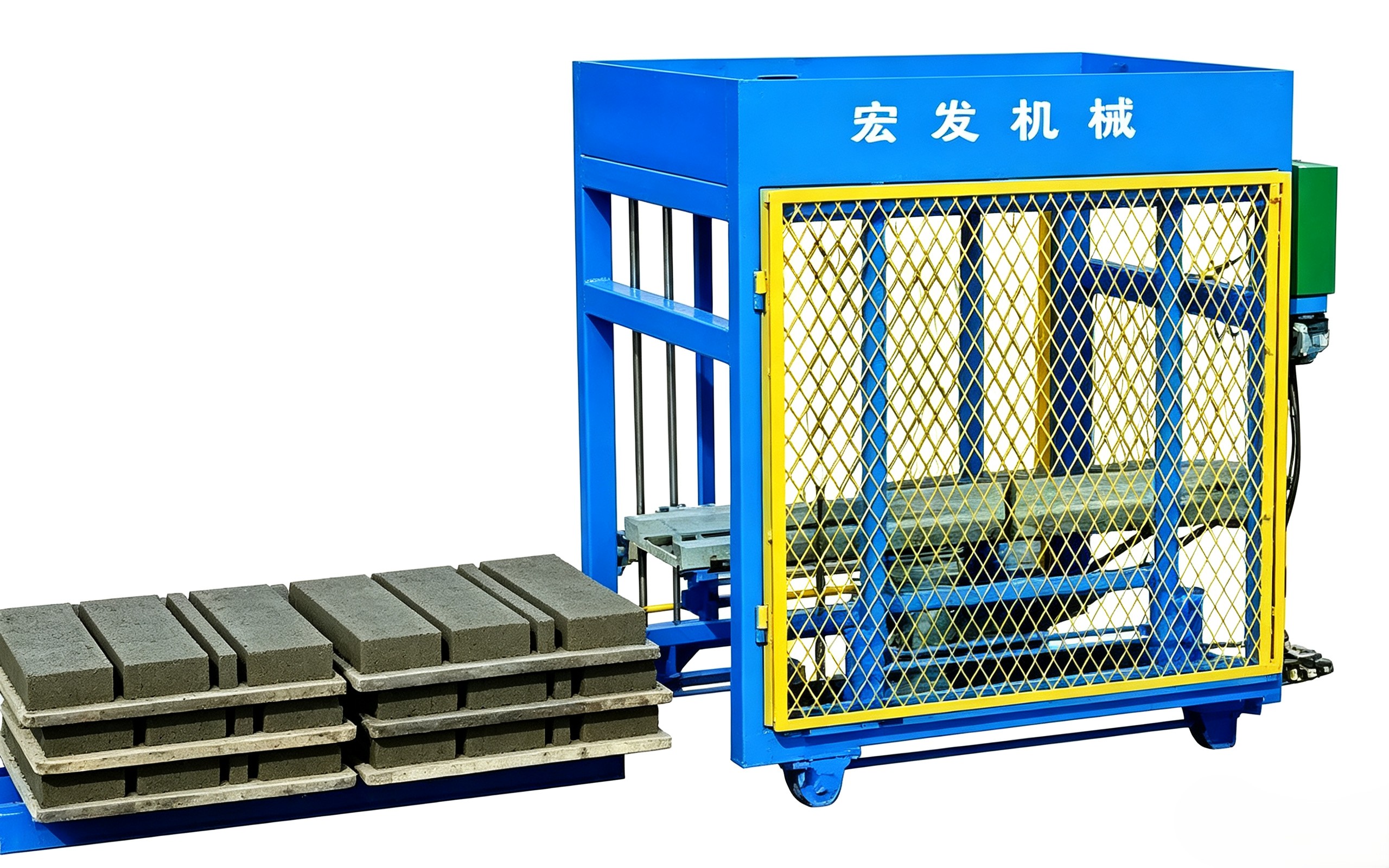 QT6-12全自动混凝土砌块成型机